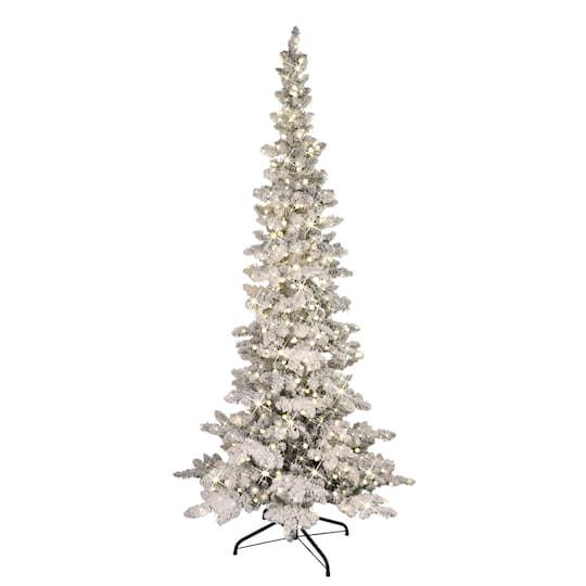 7.5ft. Pre-Lit Whistler Pine Artificial Christmas Tree, Warm White LED Lights